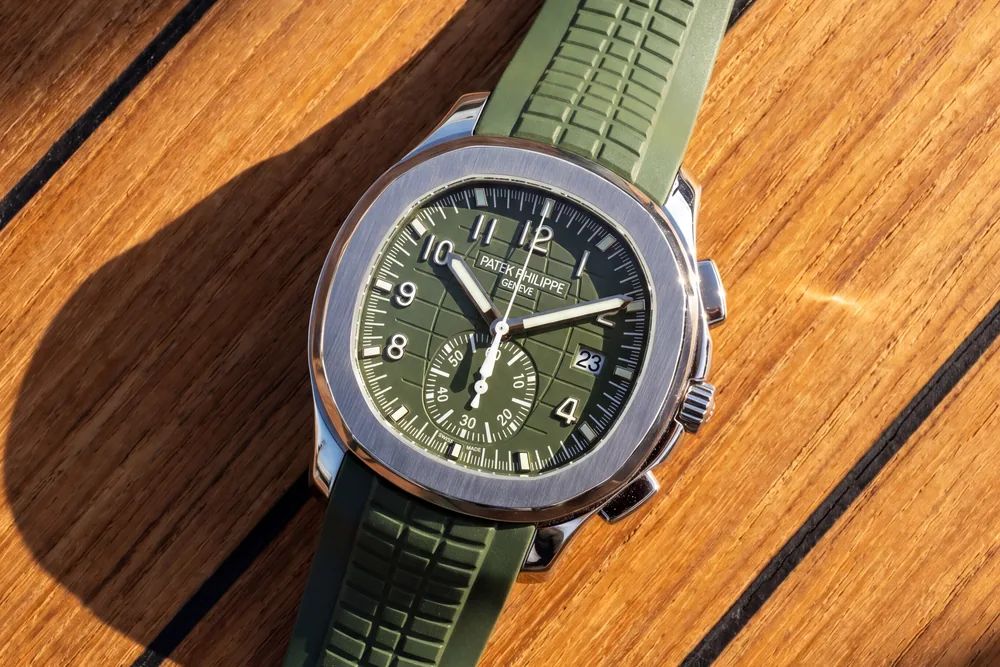 Patek Philippe Aquanaut Chronograph Grün