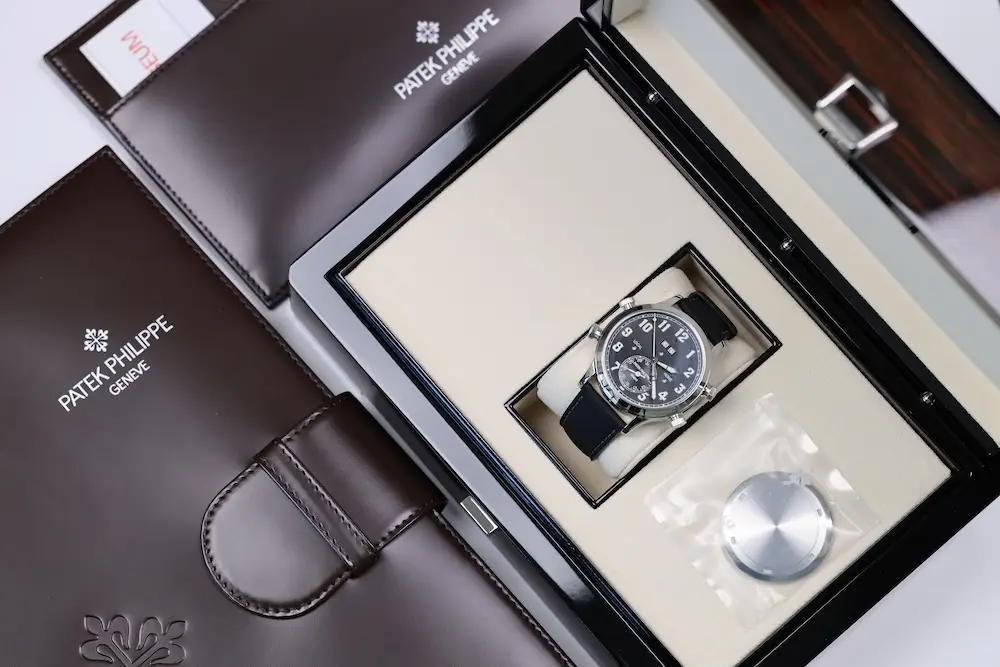 Patek Philippe Uhr in einer Box